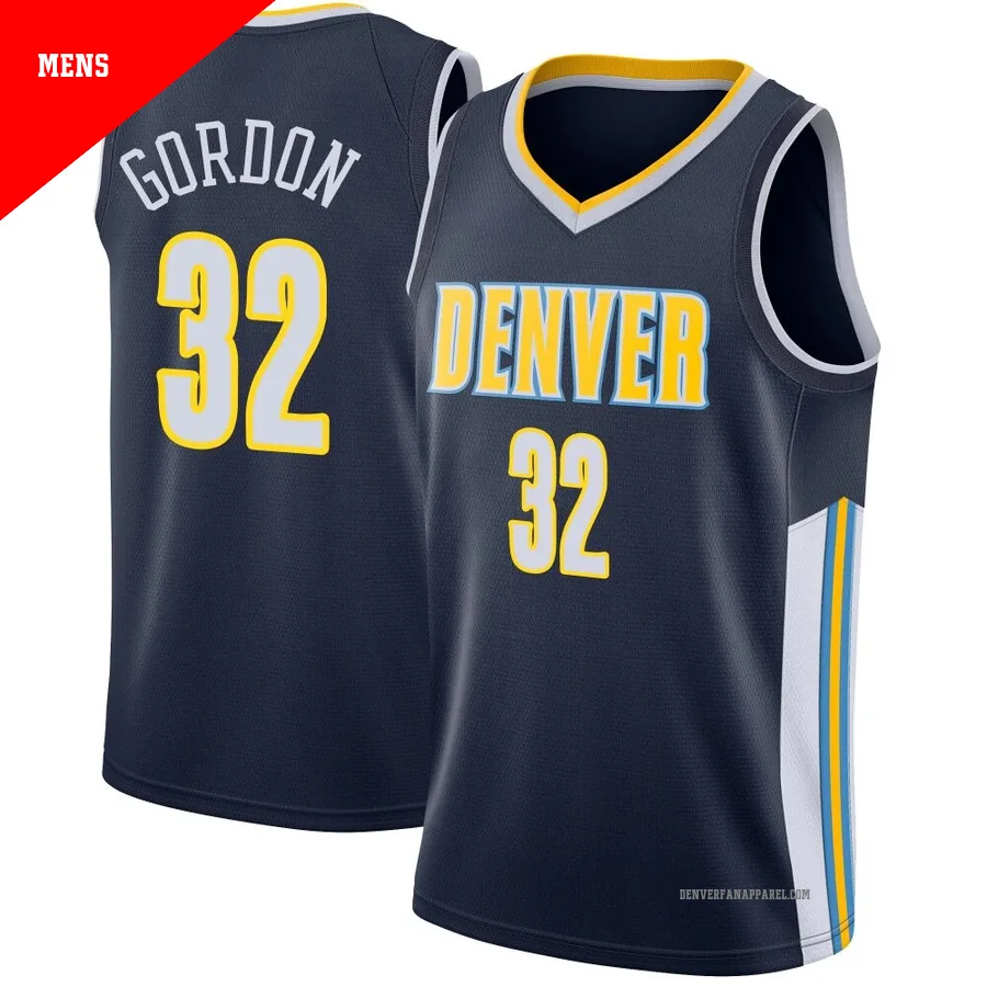 Aaron Gordon ＃32 Men's Swingman Navy Denver Nuggets Jersey - Icon Edition
